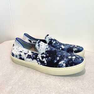 Rothy’s X The Butcher’s Daughter Shibori Slip On Sneakers